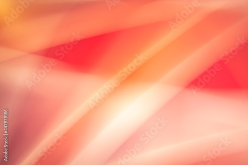Orange red abstract background. Multicolored soft gradient blur with highlights and diagonal lines in the middle.