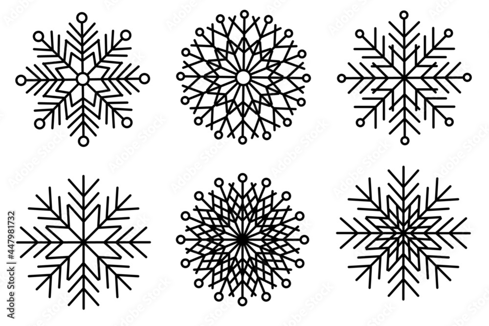 Flocos de Neve Flocos de Neve