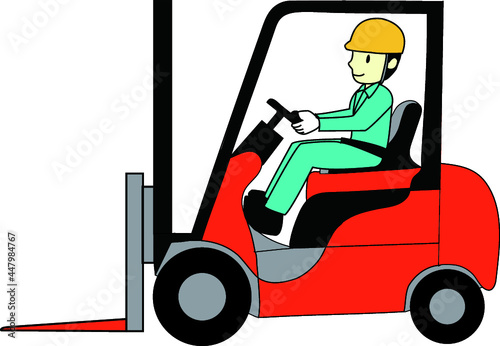 カウンターフォークリフト（乗車）
