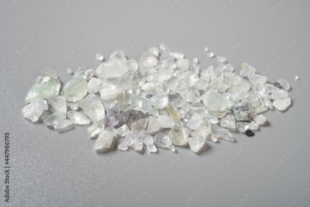 angle view Chinese medicine ZiShiYing or Fluoritum or Fluorite angle view Chinese medicine ZiShiYing or Fluoritum or Fluorite