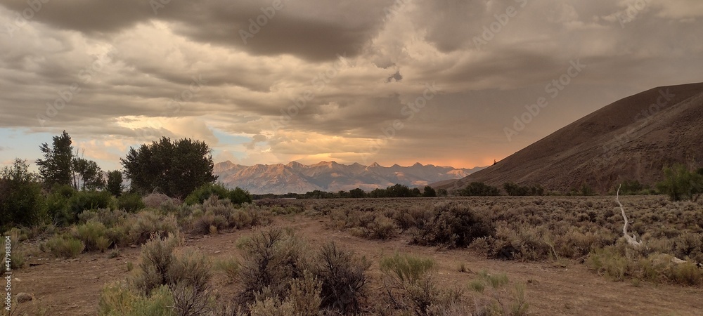 Sunset Mountain landscape