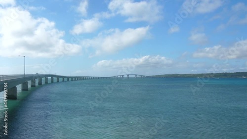Wallpaper Mural Irabu Bridge, Miyako Island, Okinawa Japan (Zoom Back) Torontodigital.ca