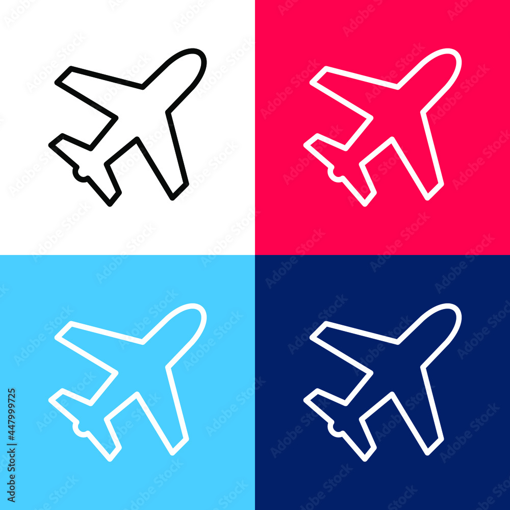 airplane icon. airplane icon vector illustration. airplane icon symbol.