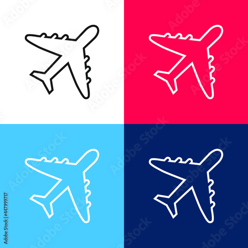 airplane icon. airplane icon vector illustration. airplane icon symbol.