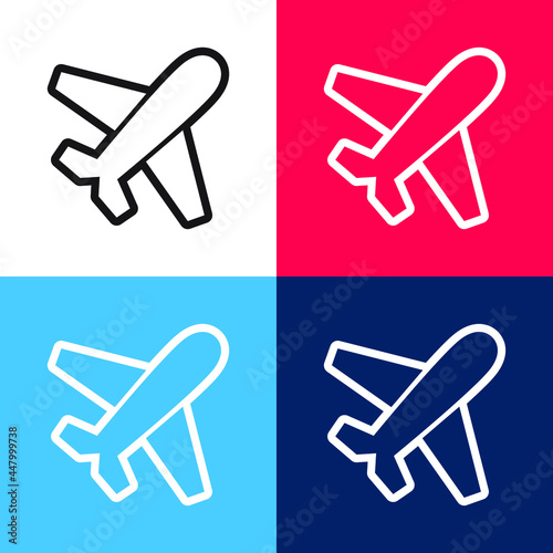 airplane icon. airplane icon vector illustration. airplane icon symbol.