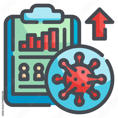 research line icon