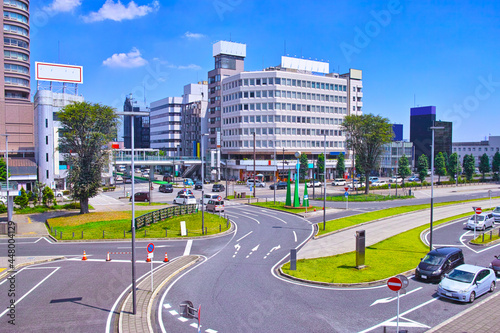 Wallpaper Mural 高崎駅東口の風景
 Torontodigital.ca