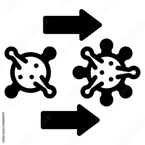 mutation glyph icon