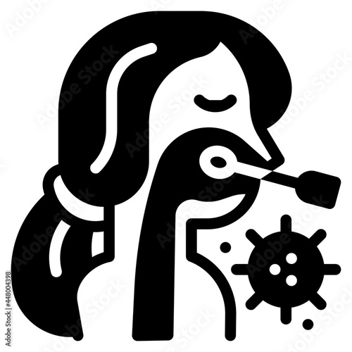 nasal glyph icon