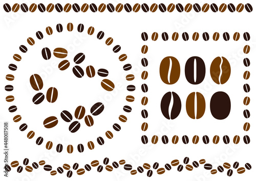 コーヒー豆のイラスト素材集