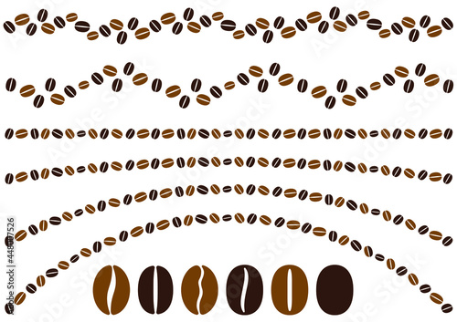 コーヒー豆のイラスト素材集