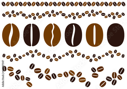 コーヒー豆のイラスト素材集