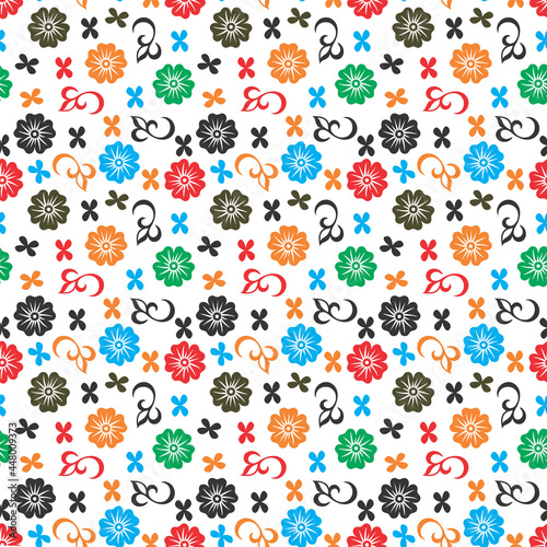 Repeatable textile pattern. Usable for fabric, wallpaper, beauty, brazier