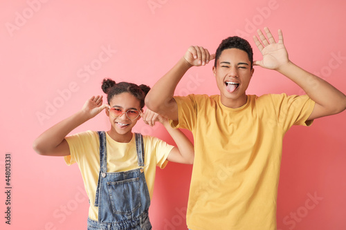 African-American brother an...