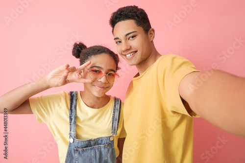 African-American brother an...