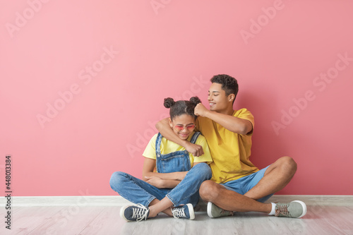 African-American brother an...