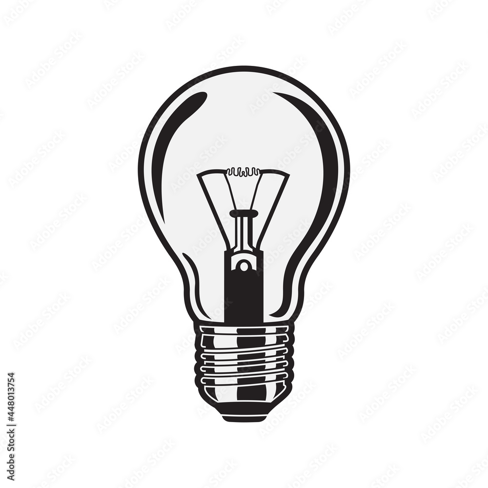 light bulb isolated on white light bulb isolated on white