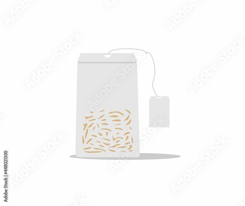 design about tea bag icon