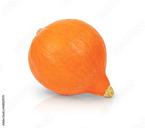 Orange pumpkin isolated on a white background 