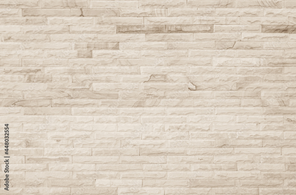 Empty background of wide cream brick wall texture. Beige old brown brick wall concrete or stone textured, limestone abstract decor design backdrop. Empty background of wide cream brick wall texture. Beige old brown brick wall concrete or stone textured, limestone abstract decor design backdrop.