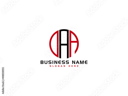Creative DAA Logo Letter Vector Image Design For Business