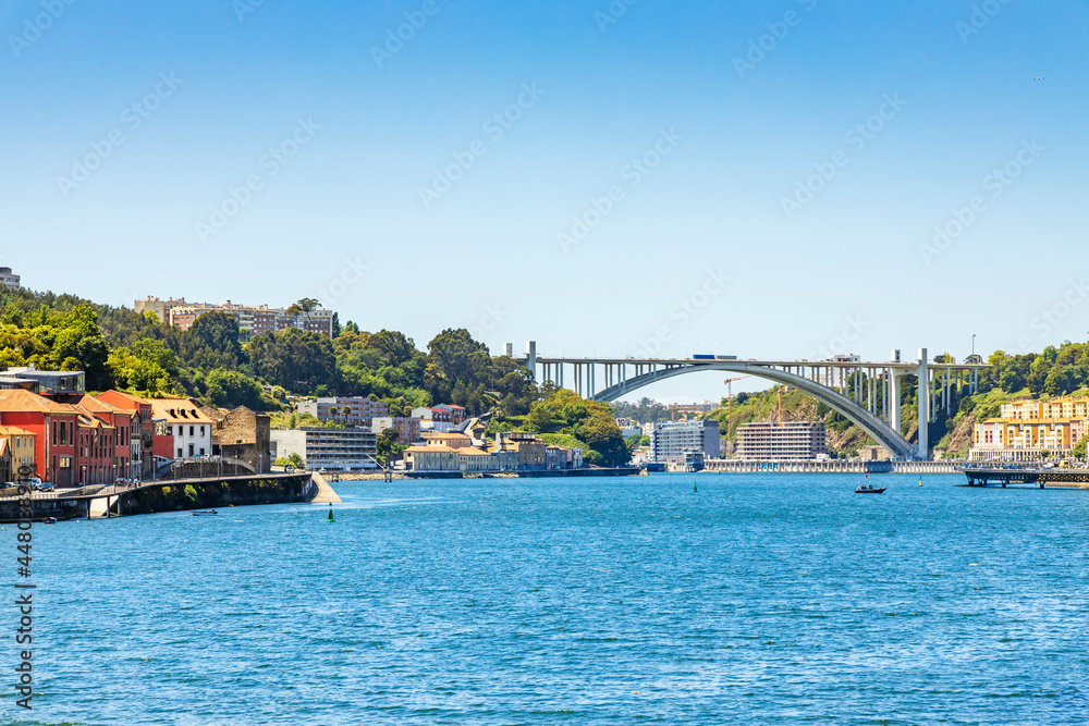 Porto and Vila Nova de Gaia with Arrabida Bridge, Portugal