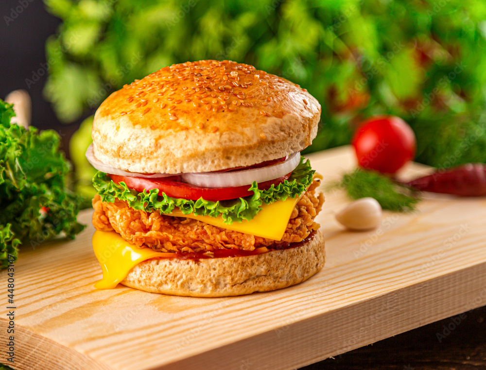 Chicken Burger Chicken Burger