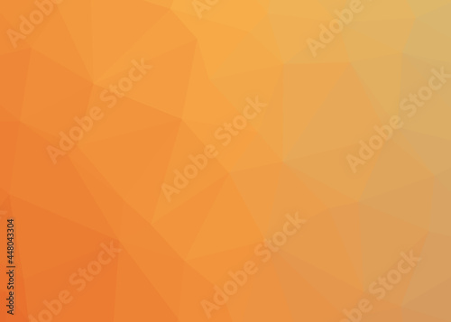 Abstract computational color Polygones background illustration