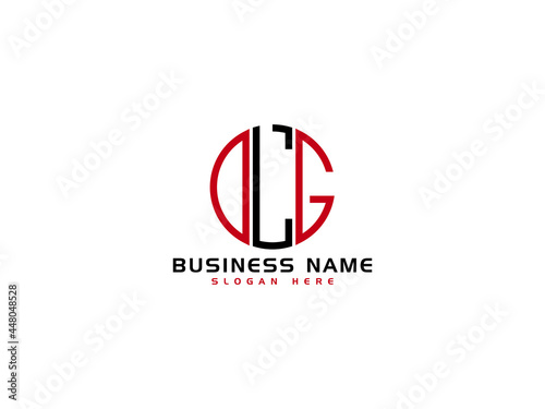 Creative DLG Logo Letter Vector Image Design For Business