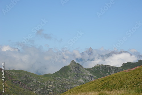 Pic d'Anie dans les nuages