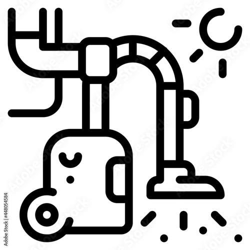 vacuum line icon