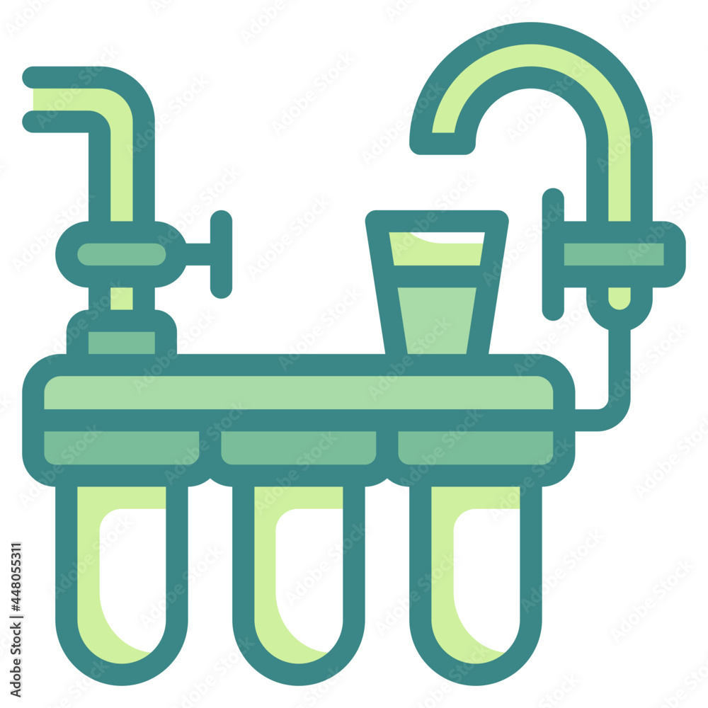 water blue line icon water blue line icon
