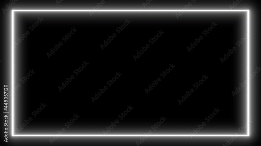 Neon Frame Background. Abstract Neon Frame Blue and Purple Looped Animation. LED Frame with Space. Glowing Line Loop. Neon Frame Background. Abstract Neon Frame Blue and Purple Looped Animation. LED Frame with Space. Glowing Line Loop.