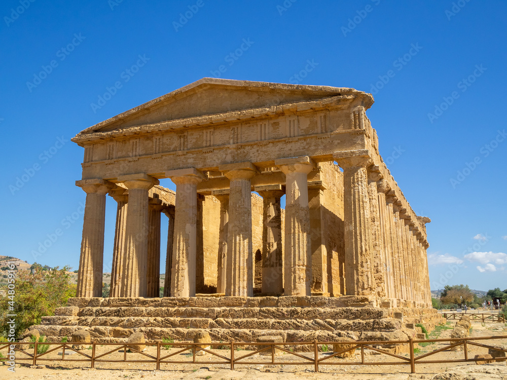 Temple of Concordia general view Temple of Concordia general view