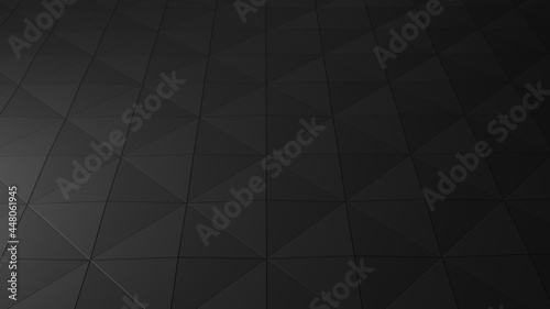 Fototapeta Naklejka Na Ścianę i Meble -  abstract black wall background. 3d rendering