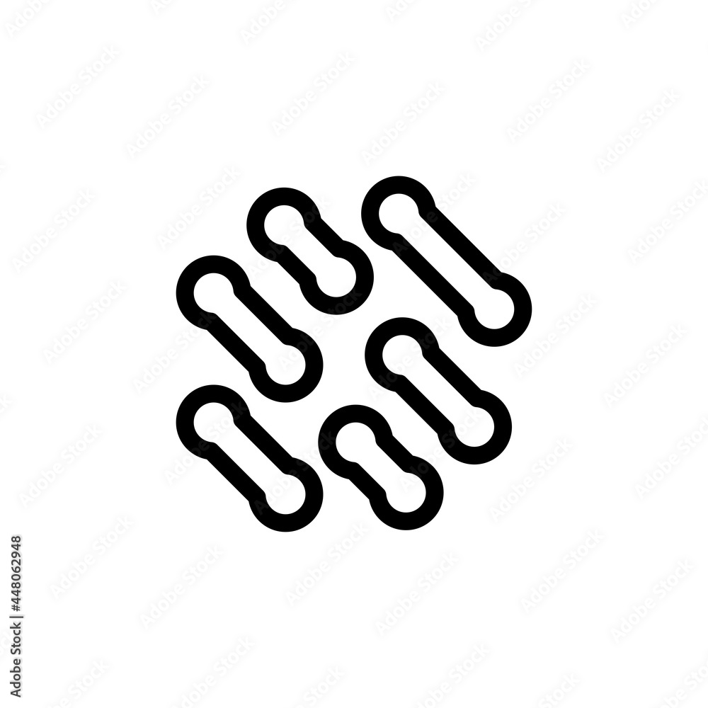 probiotics icon vector line style probiotics icon vector line style