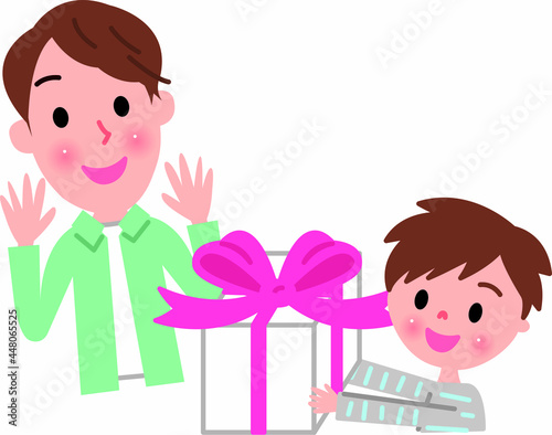 息子から父親にプレゼント
