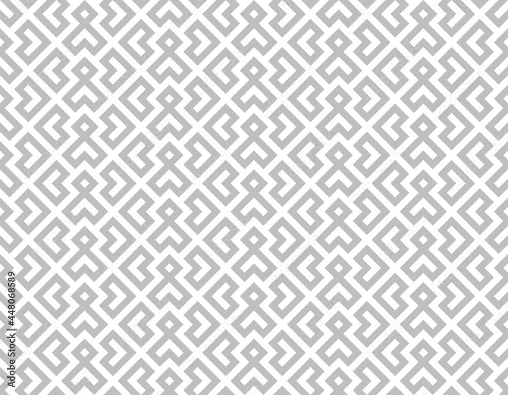 Abstract geometric pattern. A seamless vector background. White and gray ornament. Graphic modern pattern. Simple lattice graphic design. Abstract geometric pattern. A seamless vector background. White and gray ornament. Graphic modern pattern. Simple lattice graphic design.