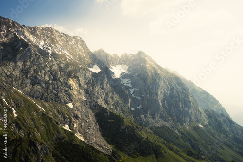 Fototapeta Naklejka Na Ścianę i Meble -  mountain panorama view