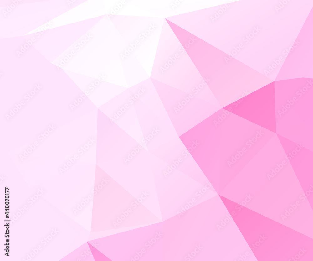 Pink Abstract Color Polygon Background Design, Abstract Geometric Origami Style With Gradient Pink Abstract Color Polygon Background Design, Abstract Geometric Origami Style With Gradient