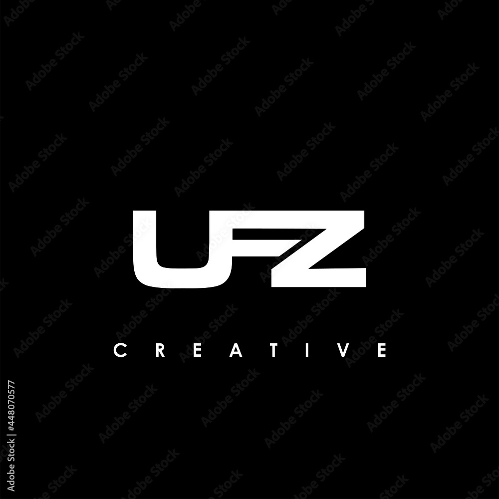 UFZ Letter Initial Logo Design Template Vector Illustration UFZ Letter Initial Logo Design Template Vector Illustration