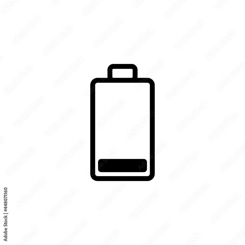 battery flat icon vector illustration battery flat icon vector illustration