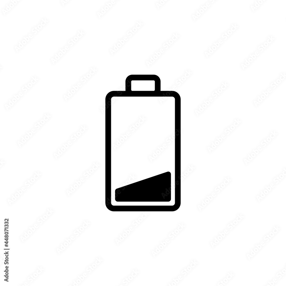 battery flat icon vector illustration battery flat icon vector illustration