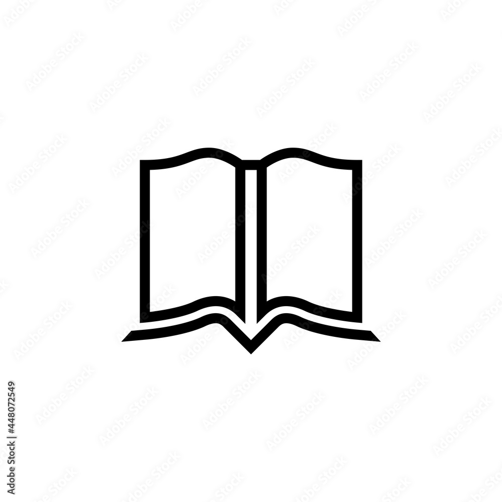 book flat ico vector illustration book flat ico vector illustration