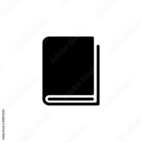 book flat ico vector illustration
