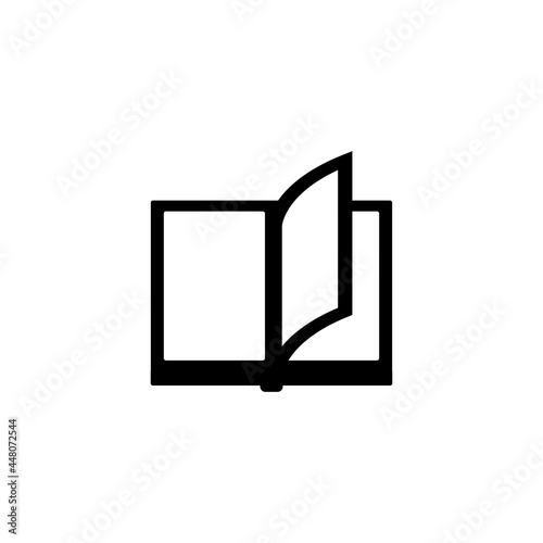 book flat ico vector illustration