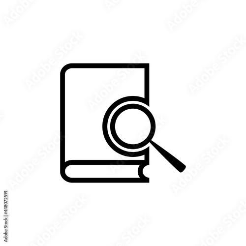 book flat ico vector illustration