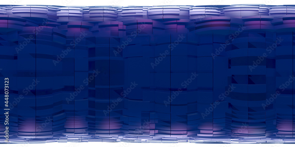 3d illustration, 3d rendering, vr 360 panorama abstract images of the geometry background 3d illustration, 3d rendering, vr 360 panorama abstract images of the geometry background