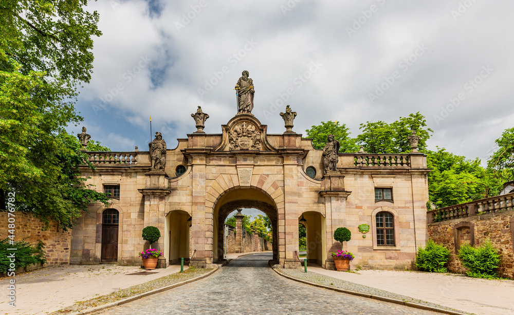 Fototapeta premium Historisches Paulustor in Fulda, Hessen
