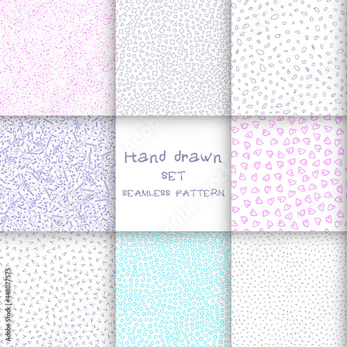 seamless pattern set